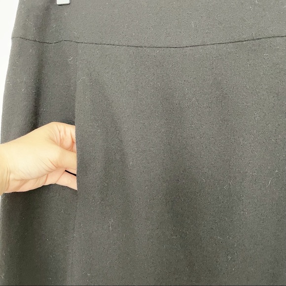 Sonia Rykiel Paris Black Wool Pencil Skirt 10 - Picture 5 of 9